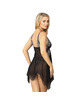 subblime - babydoll tela tul pecho encaje s/m