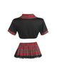 subblime - disfraz de colegiala sexy con top s/m