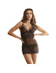 Subblime - babydoll with adjustable lace straps black s/m