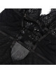 Subblime - babydoll with adjustable lace straps black s/m