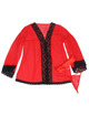 Robe Subblime com Detalhe de Renda Vermelho