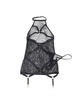 Mini Vestido Subblime com Cintas de Liga