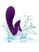 Vibrador Rabbit com Sugador de Clitóris California Exotics Huntington Beach Heartbreaker Roxo