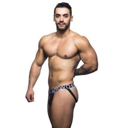 Suspensorio De Andrew Christian En Pro De Varsity Blanco,126014