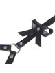 subblime - leather waist and leg harness black one size
