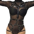Harness de Corpo Subblime Couro