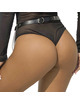 subblime - cinturon de cadenas cuero negro talla Única