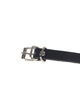 subblime - leather ring chainbelt black one size