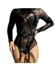 Harness de Corpo Subblime Couro com Anéis