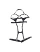 Harness de Corpo Subblime Couro com Anéis