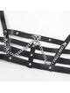 subblime - corset harness with chaindetail one size