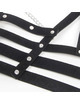 subblime - corset harness with chaindetail one size