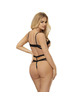 Body Subblime com Recortes Preto