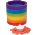 Vela Redonda Pride Rainbow