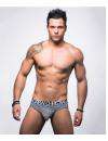 Bragas ropa interior Andrew Christian, " Almost Naked de Edición Limitada en Blanco y Negro,500072