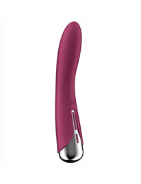 satisfyer - spinning vibe 1 g-spot rotator vibrator red