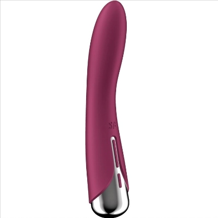 satisfyer - spinning vibe 1 g-spot rotator vibrator red