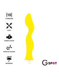 g-spot - gavyn vibrador punto g amarillo