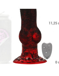 epic - prometheus dildo titan in flames remote control