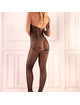Livco corsetti fashion - maeri lc 17341 bodystocking crotchless negro talla Única
