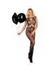 Livco corsetti fashion - amahil bodystocking crotchless negro talla Única
