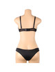 subblime - set dos piezas sujetador transparencias y tiras s/m
