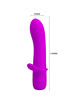Pretty love - troy vibrador recargable morado
