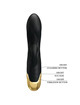 Vibrador de Luxo Pretty Love Banhado a Ouro e Recarregável