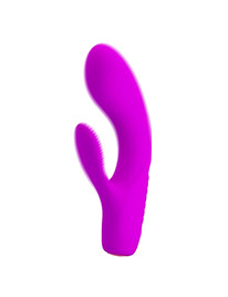 pretty love - tim vibrador recargable morado