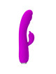 Pretty love - regina rechargeable vibrator-sucker purple
