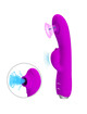 Pretty love - regina rechargeable vibrator-sucker purple