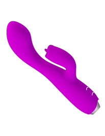 pretty love - gloria rechargeable rabbit vibrator-waterproof purple