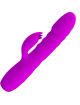 pretty love - melanie purple rechargeable rabbit vibrator