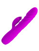 pretty love - melanie purple rechargeable rabbit vibrator