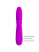 pretty love - melanie vibrador conejo recargable morado