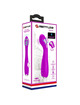 pretty love - hector rechargeable electroshock vibrator waterproof purple