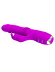 pretty love - dorothy purple rechargeable rabbit vibrator
