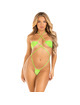 leg avenue - bikini body diamantes verde