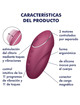 satisfyer - tap climax 1 vibrador lay-on rojo