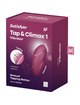 satisfyer - tap climax 1 vibrador lay-on rojo