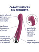 satisfyer - spinning g-sport 1 vibrador rotador rojo