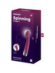 satisfyer - spinning g-sport 1 vibrador rotador rojo