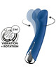 satisfyer - spinning g-sport 1 vibrador rotador rojo