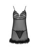 livco corsetti fashion - zerunam set babydoll + black thong