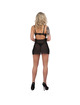 livco corsetti fashion - binella set babydoll + tanga negro