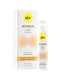pjur - woman lust intense vibrating gel for orgasm 15 ml
