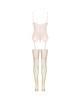 Livco corsetti fashion - persinne peach set corset + panty + stockings