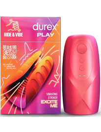 durex - toy masturbador vibrador ride vibe