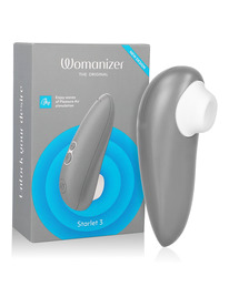 Estimulador de Clitóris Womanizer Starlet 3 Cinzento