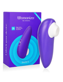 womanizer - starlet 3 clitoral stimulator indigo